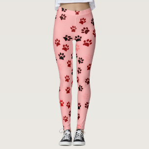 Paw Print Leggings for Dog Lovers