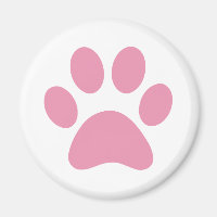 Paw Print     Magnet