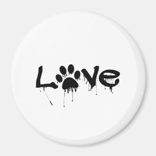 Paw Print      Magnet