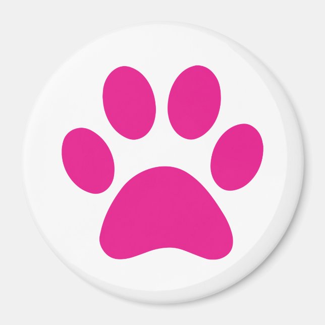 Paw Print       Magnet (Front)
