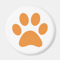 Paw Print      Magnet