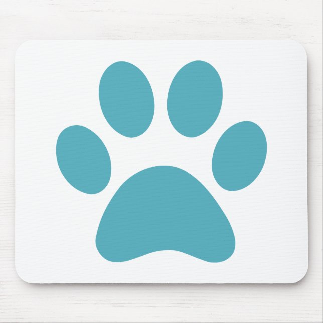 Paw Print                Mouse Mat (Front)