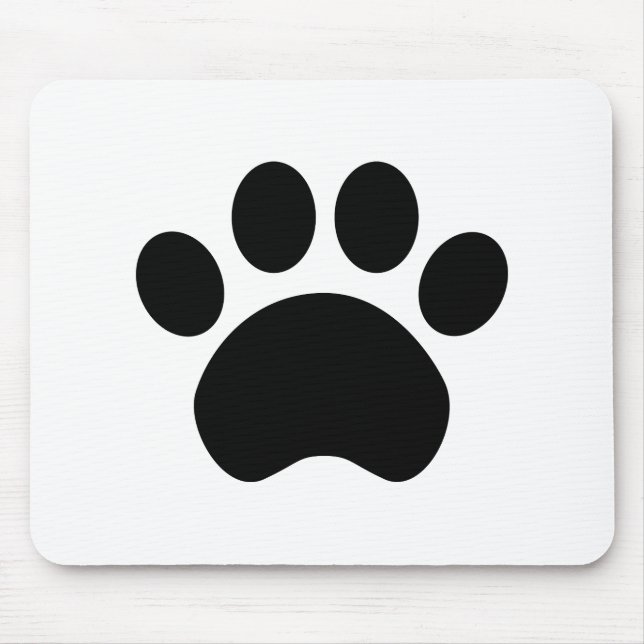 Paw Print Mousepad (Front)