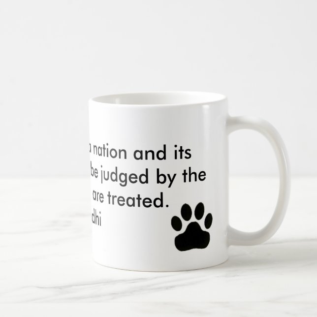Paw Print Mug (Right)