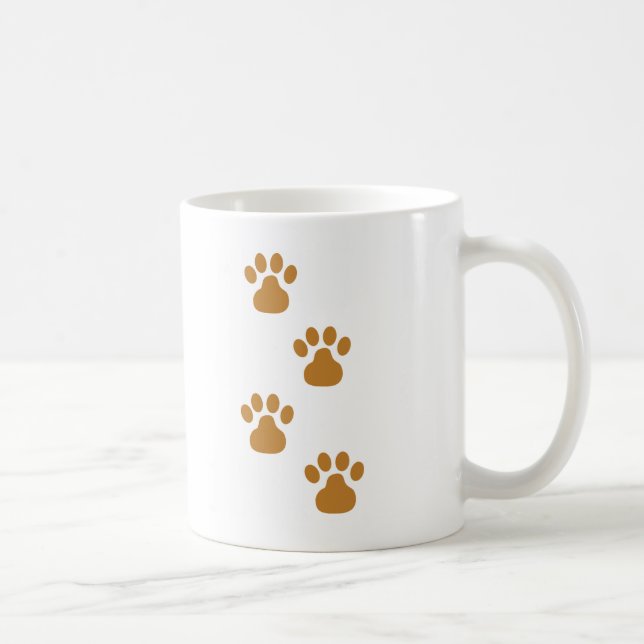 Paw Print Mug (Right)