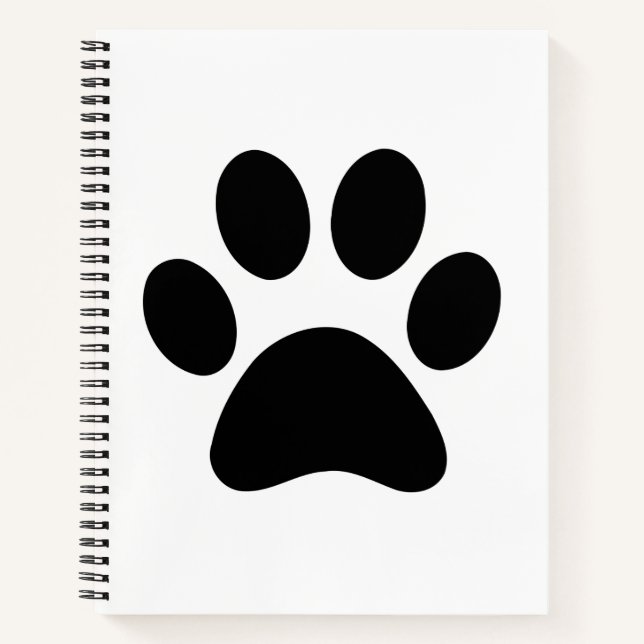 PAW PRINT NOTEBOOK (Front)