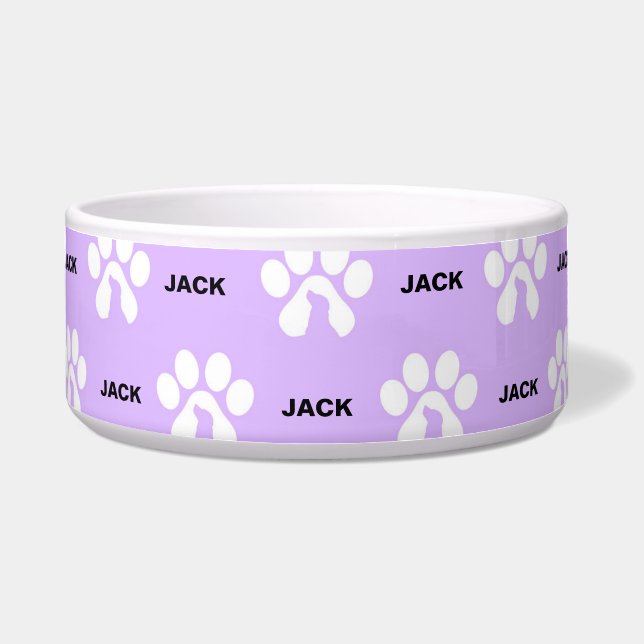 Paw Print Personalised Dog (Front)