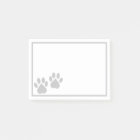 Paw Print Post-it Note