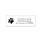 Paw Print - Self Inking Address Stamp