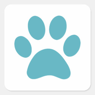 Paw Print        Square Sticker