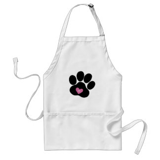 Paw Print Standard Apron