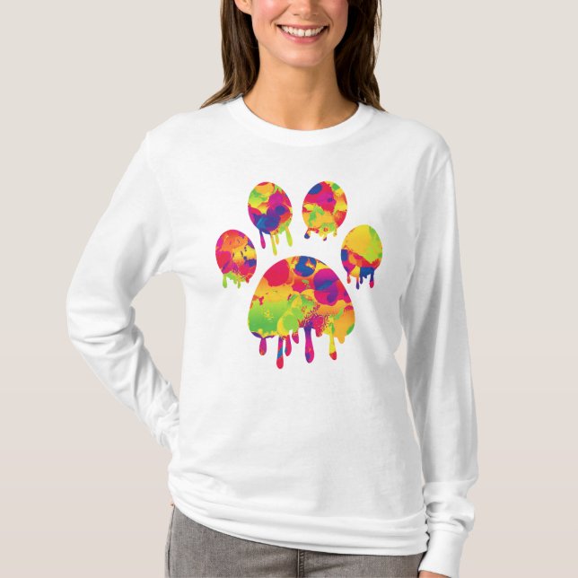 Paw Print T-Shirt (Front)