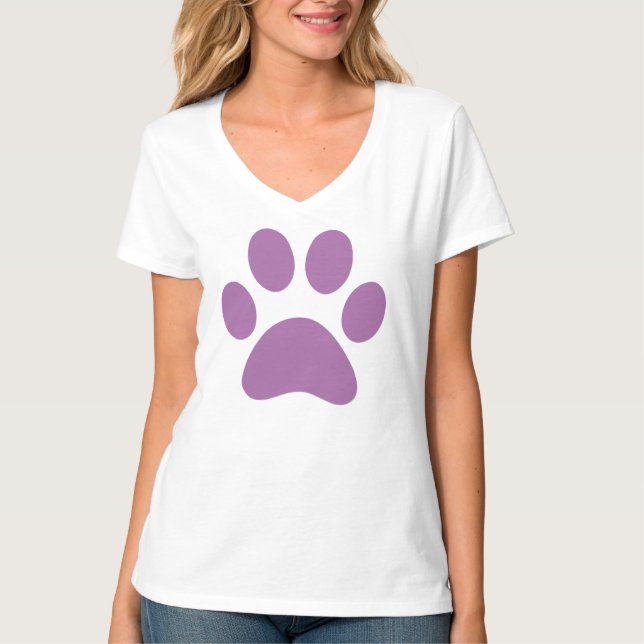 Paw Print T-Shirt (Front)