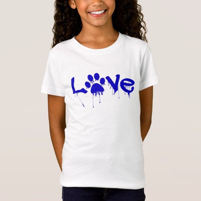 Paw Print T-Shirt (Front)