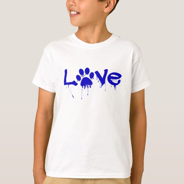 Paw Print T-Shirt (Front)