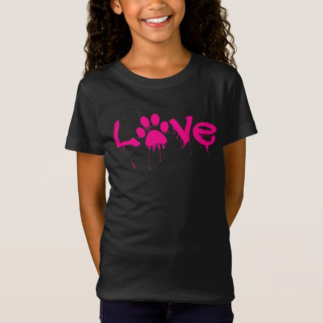 Paw Print T-Shirt (Front)