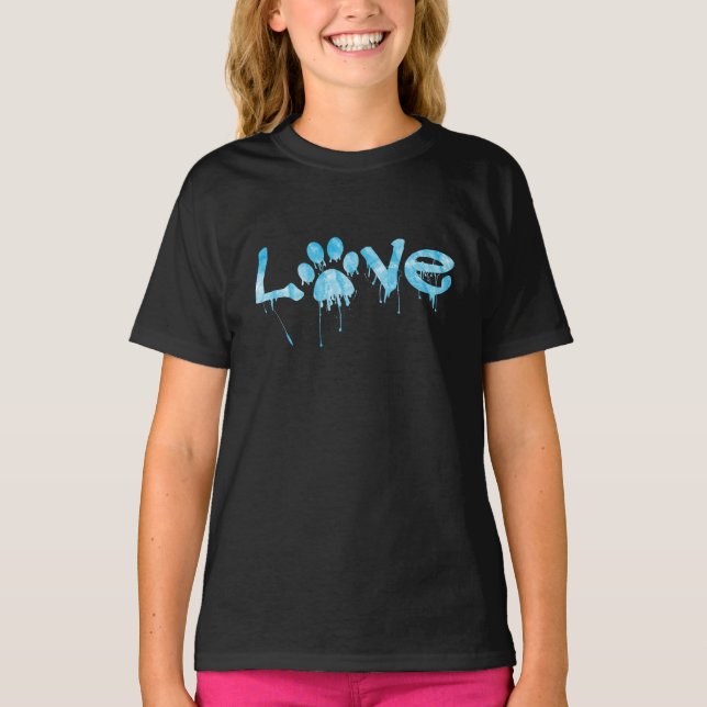 Paw Print T-Shirt (Front)