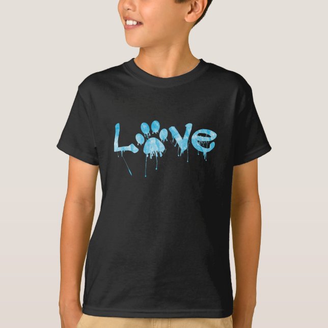 Paw Print T-Shirt (Front)