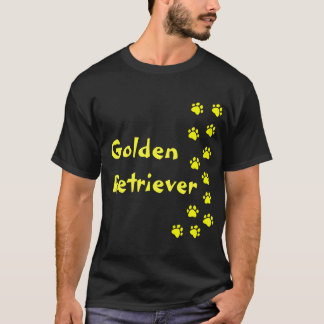 Paw print t-shirt - add your own name or dog breed