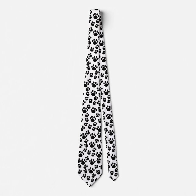 Paw Print Tie (Front)