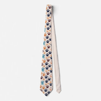 Paw print  tie