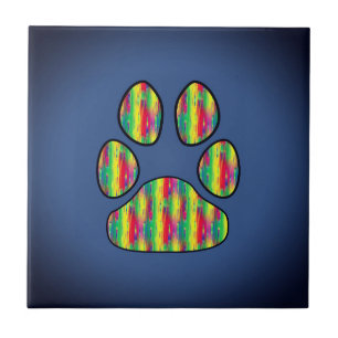 Paw Print   Tile