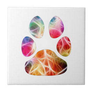 Paw Print Tile