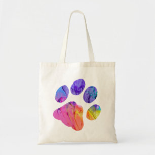 Paw Print Tote Bag