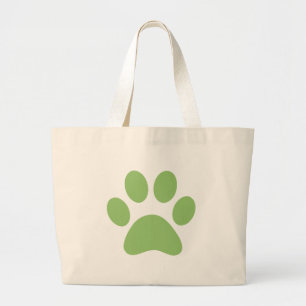 Paw Print Tote Bag