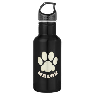 Paw Print w/out Name (customisable) 532 Ml Water Bottle