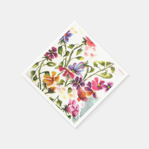 PAW PRINTS ANGEL PAPER NAPKINS