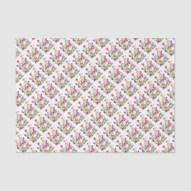 PAW PRINTS ANGEL TISSUE PAPER (Front)