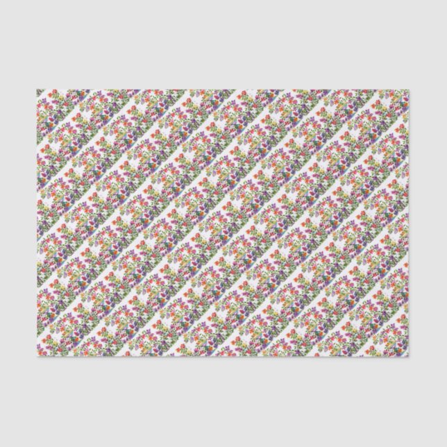 PAW PRINTS BIRD BATH TISSUE PAPER (Front)