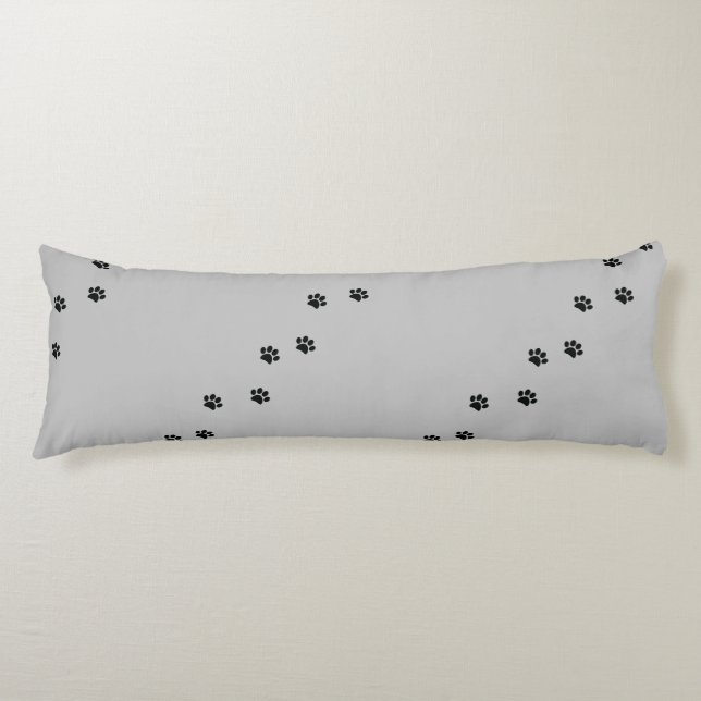 Paw Prints Body Cushion (Front)