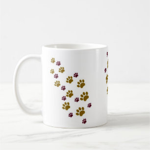 Paw Prints Coffee Mug