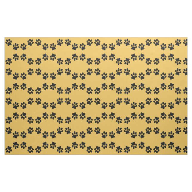 Paw Prints Design Fabric (Fat Quarter)