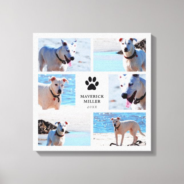 Paw Prints - Dog Photo Collage (Front)