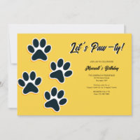Paw Prints Doggie Birthday Party