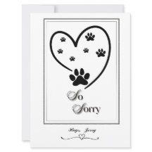 Paw Prints Heart Design