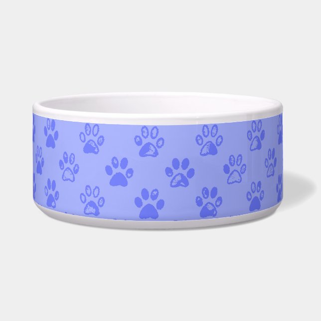 Paw Prints in Blue (Front)