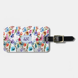 PAW PRINTS LUGGAGE TAG