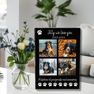 Paw Prints & Memories-Custom Pet- Photo Block