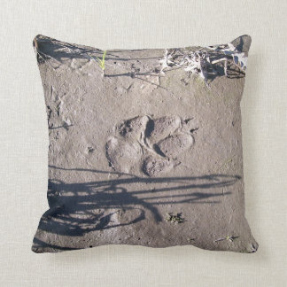 Paw Prints (nature series) Cushion