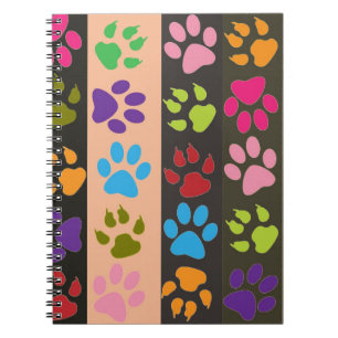 Paw Prints Notebook