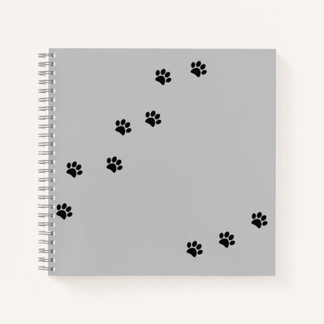 Paw Prints Notebook (Front)