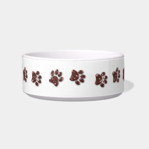 Paw Prints Pet Bowl