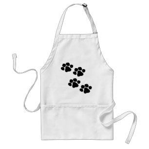 Paw Prints Standard Apron