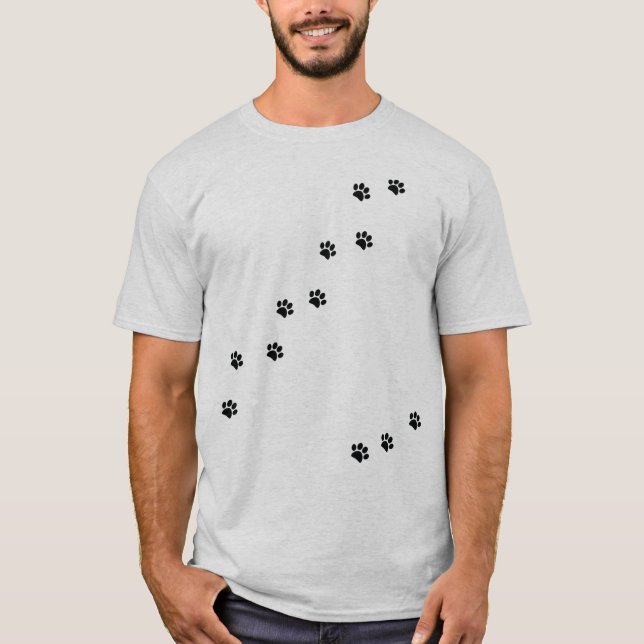Paw Prints T-Shirt (Front)