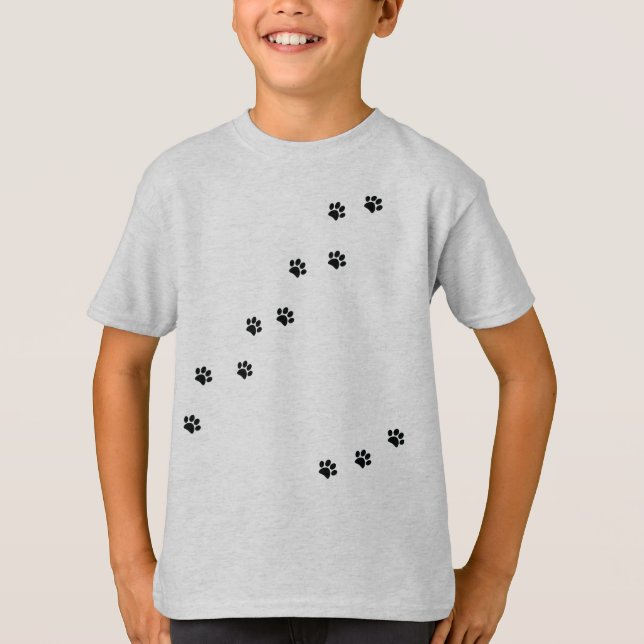 Paw Prints T-Shirt (Front)