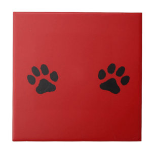 Paw Prints Tile